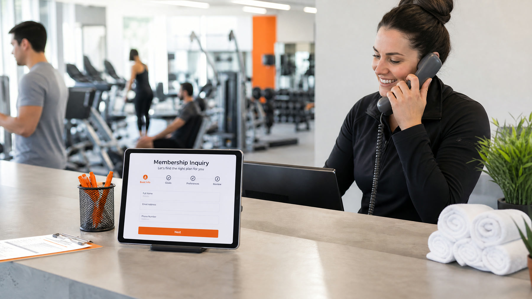 Voice AI for Gyms and Fitness Studios: Membership Enquiries and Class Booking